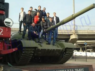 В музее